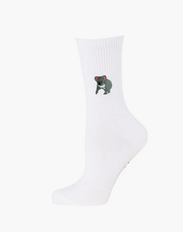 Bamboozled Women's Bamboo Socks - Conservation Koala Underwear Pussyfoot 