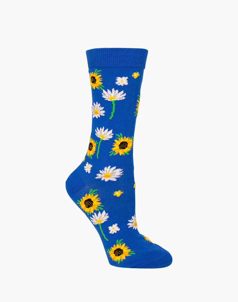 Bamboozled Women's Bamboo Socks - Flowers Underwear Pussyfoot 