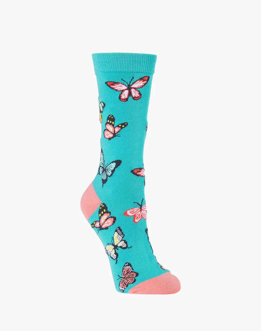 Bamboozled Women's Bamboo Socks - Flutters Underwear Pussyfoot 