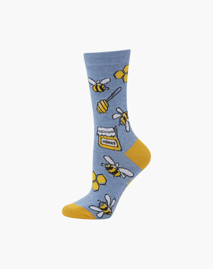 Bamboozled Women's Bamboo Socks - Honey Bunch Underwear Pussyfoot 