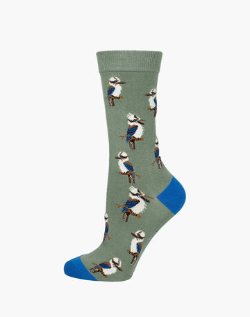 Bamboozled Women's Bamboo Socks - Kookaburra Underwear Pussyfoot 