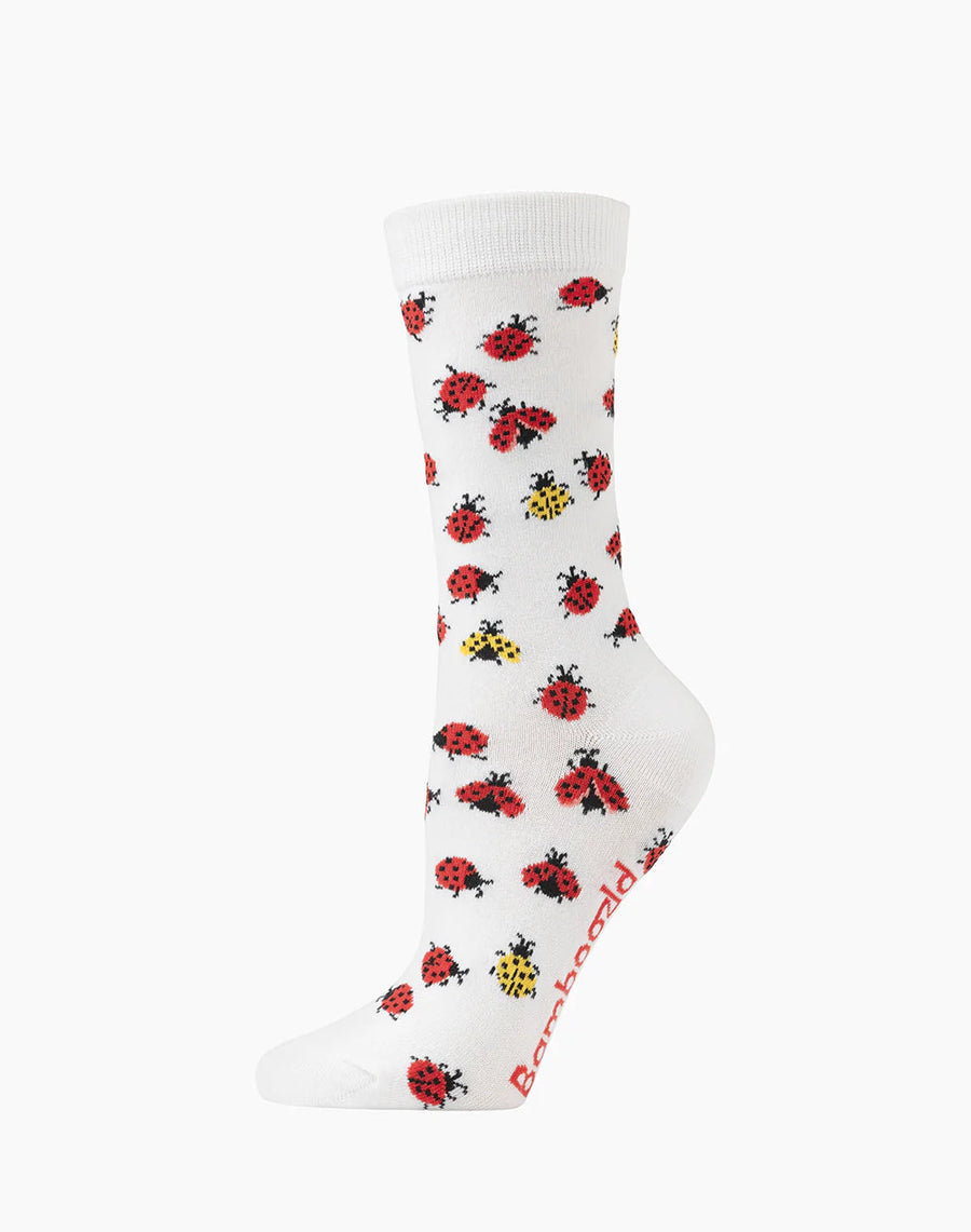 Bamboozled Women's Bamboo Socks - Ladybirds Underwear Pussyfoot 