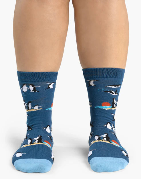 Bamboozled Women's Bamboo Socks - Little Penguins Underwear Pussyfoot 