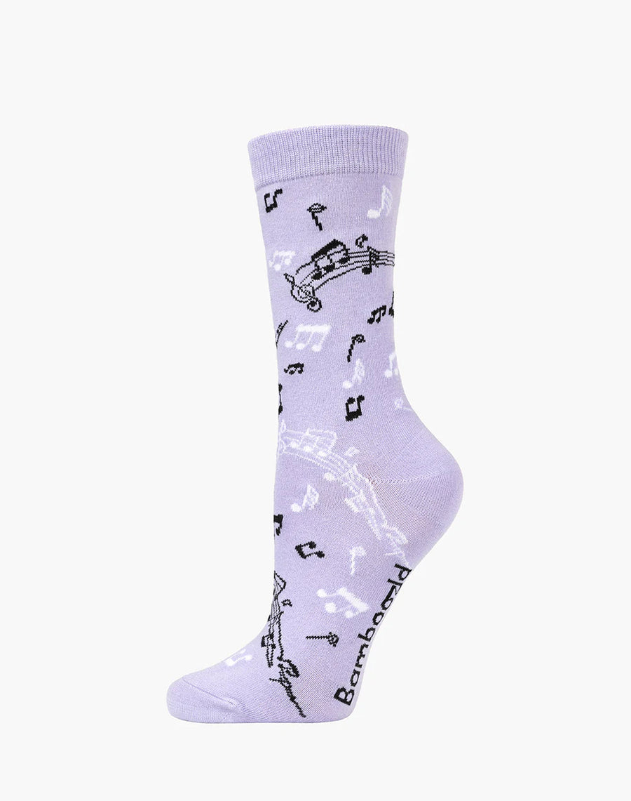 Bamboozled Women's Bamboo Socks - Music Maestro Underwear Pussyfoot 