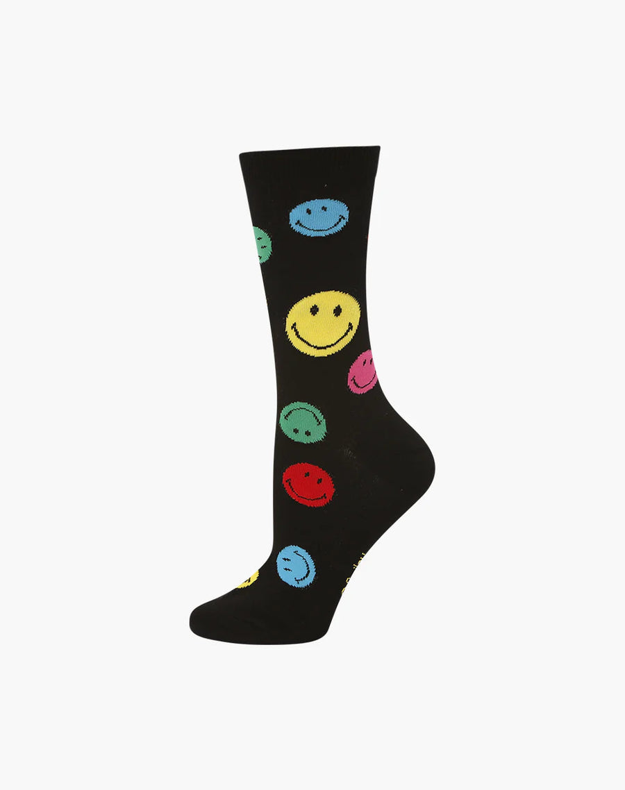 Bamboozled Women's Bamboo Socks - Smiley Underwear Pussyfoot 