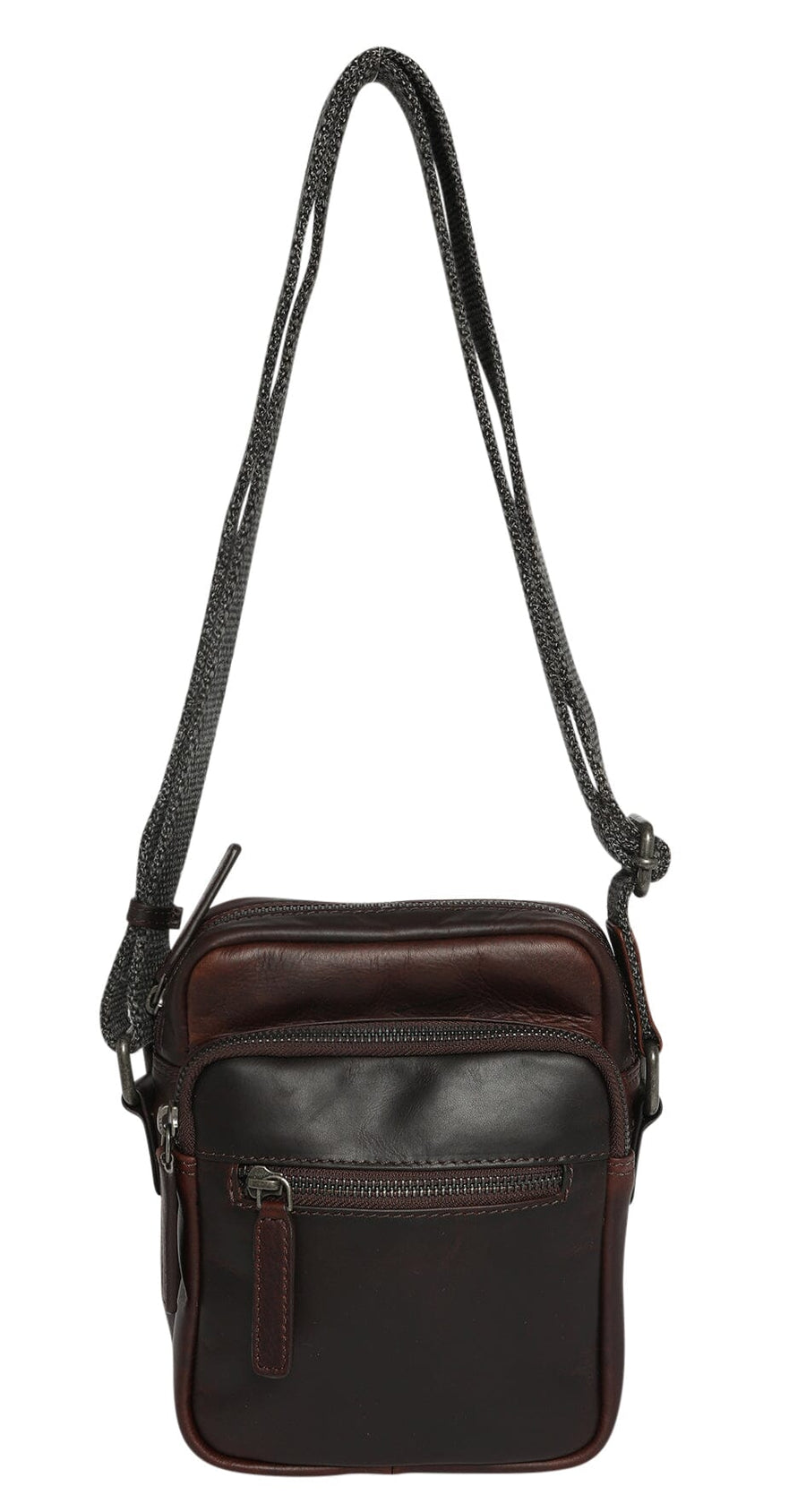 Barnaby Leather Satchel Bag Modapelle Choc 