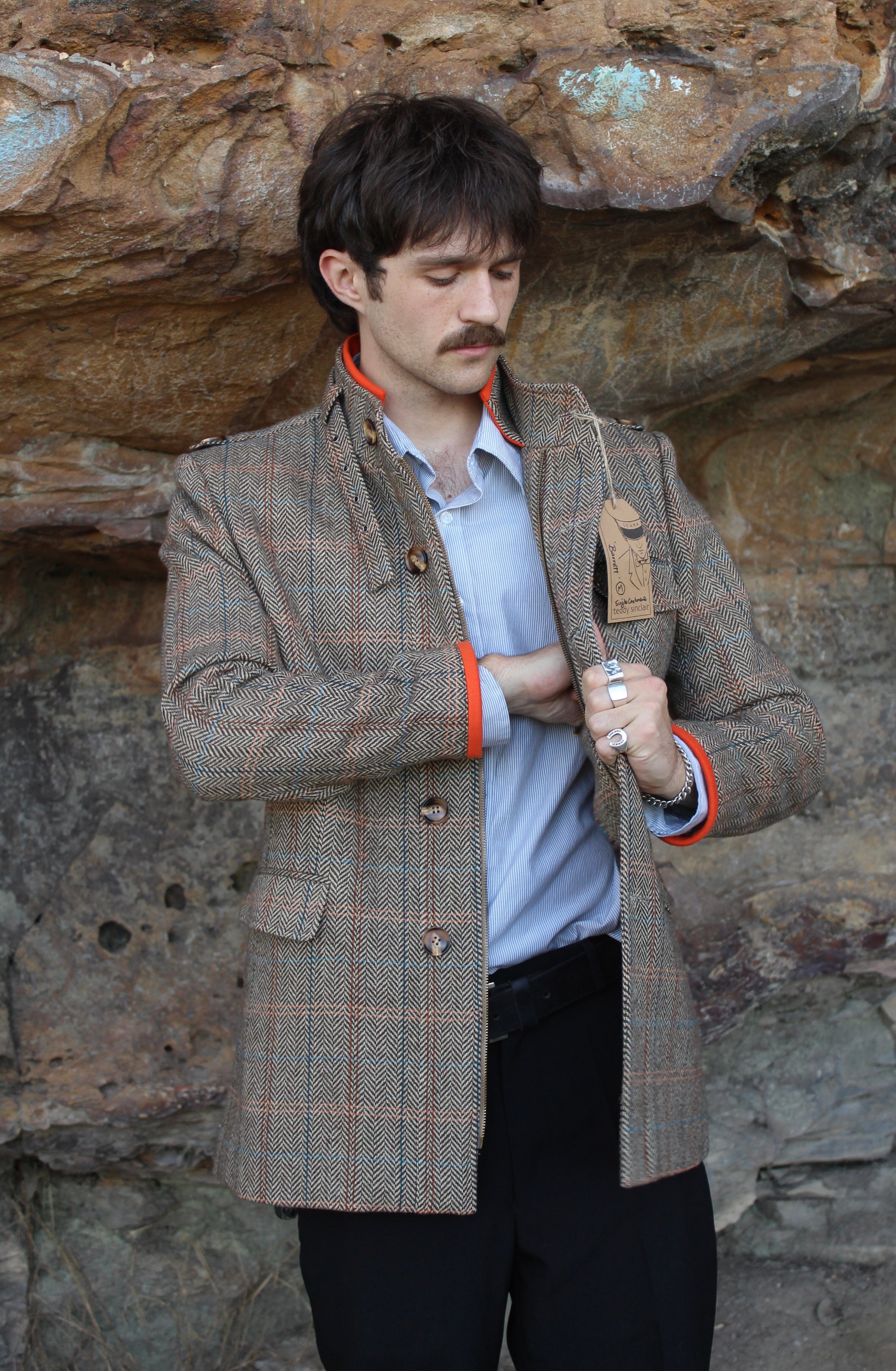 Barrett Single Cashmere Jacket – Teddy Sinclair Barrett Single Cashmere Jacket – Teddy Sinclair