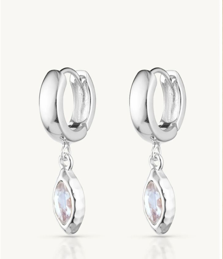 Belle Moon Huggies by ToniMay Earrings ToniMay 