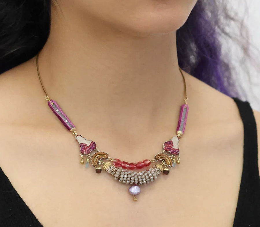 Berry Elusia Necklace Necklace Ayala Bar 