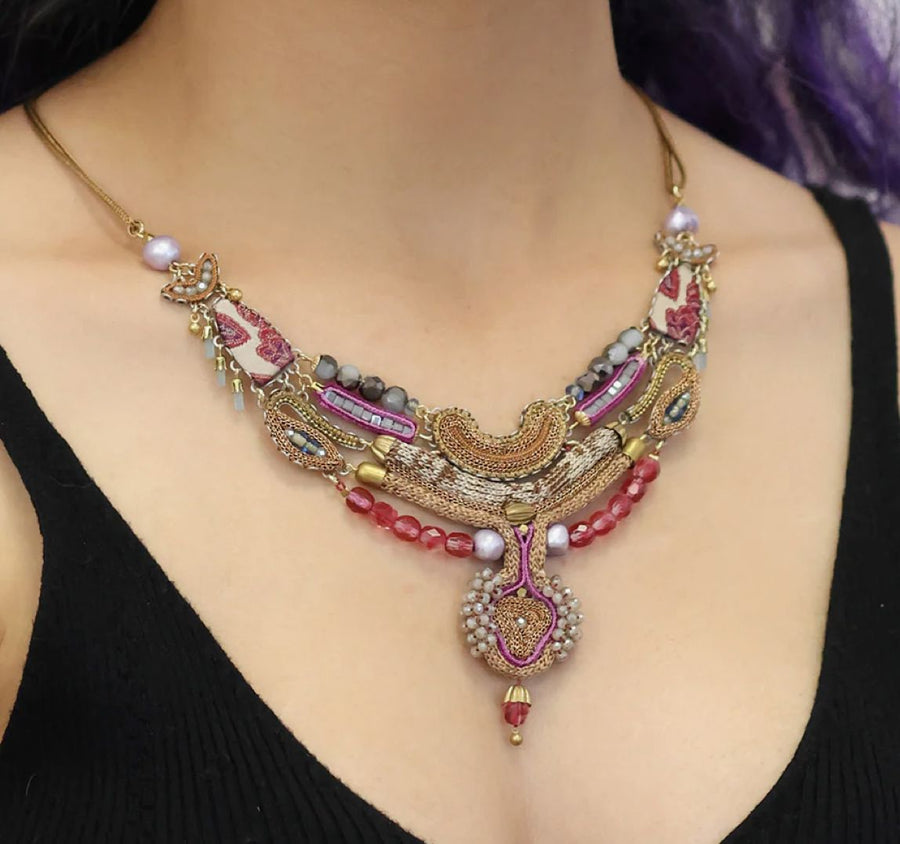 Berry Priya Necklace Necklace Ayala Bar 