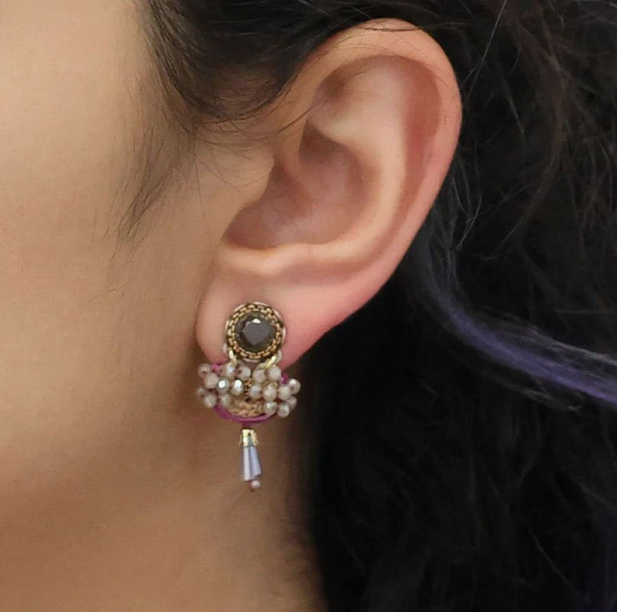 Berry Tawna Earrings Earrings Ayala Bar 
