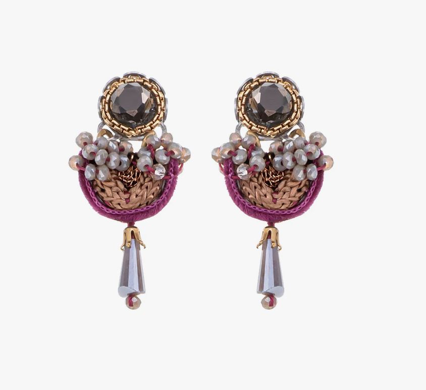 Berry Tawna Earrings Earrings Ayala Bar Hook 