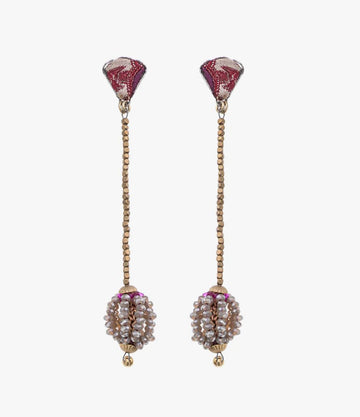 Berry Velora Earrings Earrings Ayala Bar 