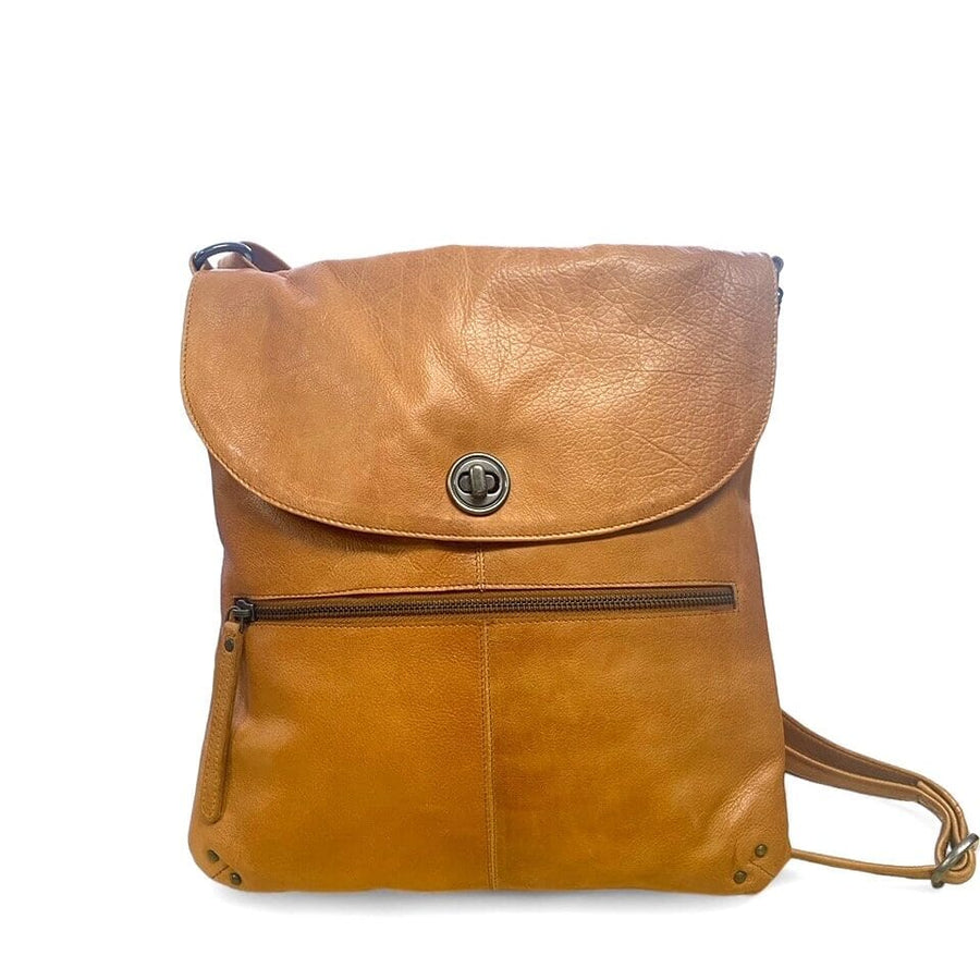 Bianca Leather Sling Bag Bag Oran Tan 