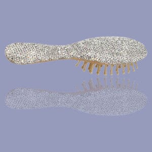 Bling Hairbrush Brush Aidangus 17cm Silver 