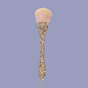 Bling Makeup Brush - Long Accessories Aidangus Gold 