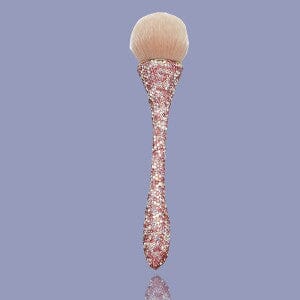 Bling Makeup Brush - Long Accessories Aidangus Pink/Silver 