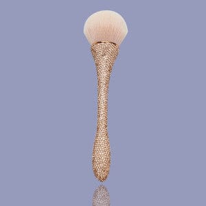 Bling Makeup Brush - Long Accessories Aidangus Rose Gold 