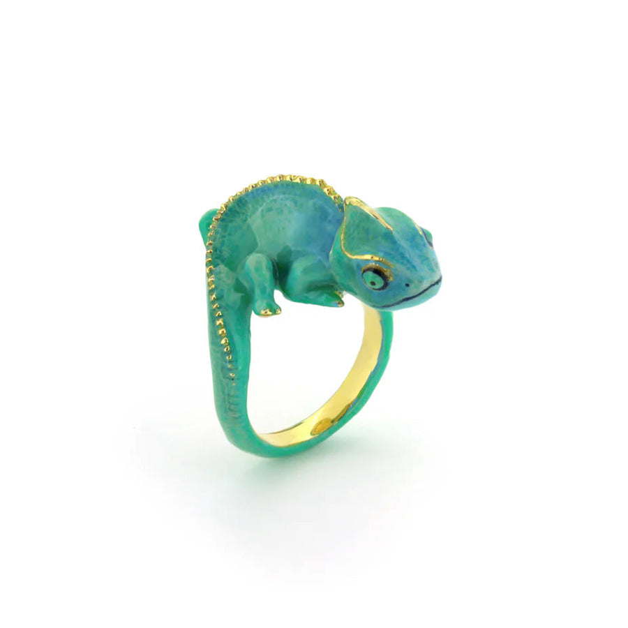 Blue Chameleon Ring Jewellery Good After Nine TH 