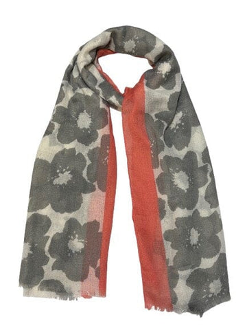 Blue Flower Scarf Scarf Teddy Sinclair 