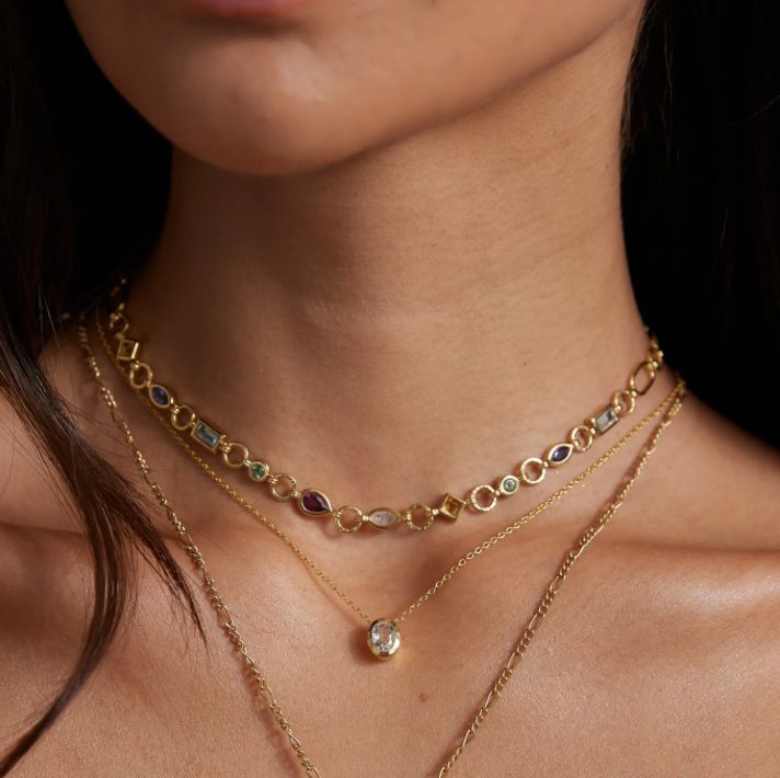 Calypso Necklace Gold by ToniMay ToniMay 