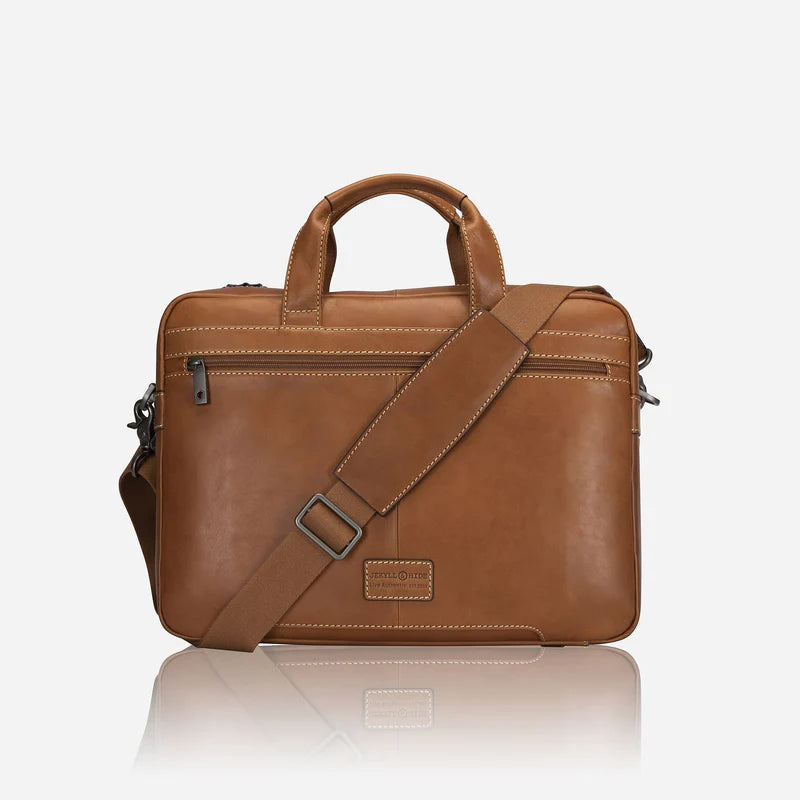 Cambridge Leather Laptop Briefcase - Colt Wallet Jekyll & Hide 