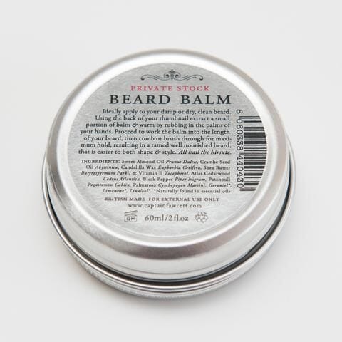 Capt Fawcett's Beard Balm Grooming Barber Brands 