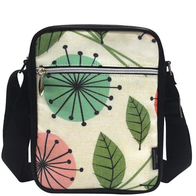 CMD Taller Walker Bag - Retro Handbags Catherine Manuell Design Mod Flowers 