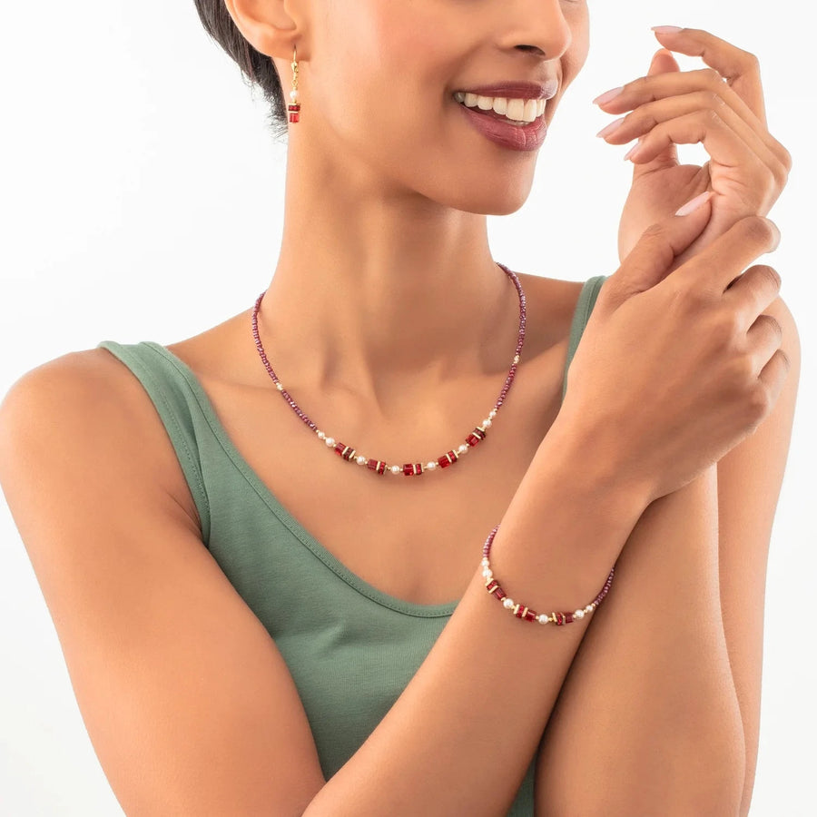 Coeur de Lion Cherry Dream Earrings Women's Jewellery Timesupply 