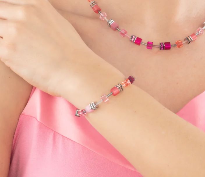 Coeur De Lion Magenta Bracelet Women's Jewellery Timesupply 