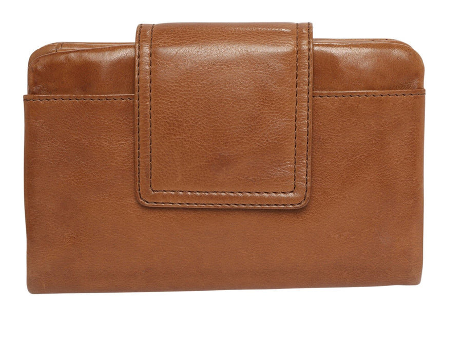 'Count Me In' Leather Wallet Handbags, Wallets & Cases Modapelle Tan 