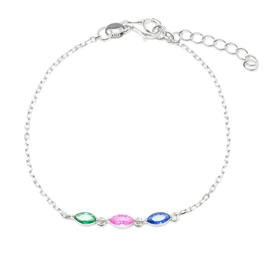 Cynthia CZ Bracelet Jewellery Gammies Sterling Silver 