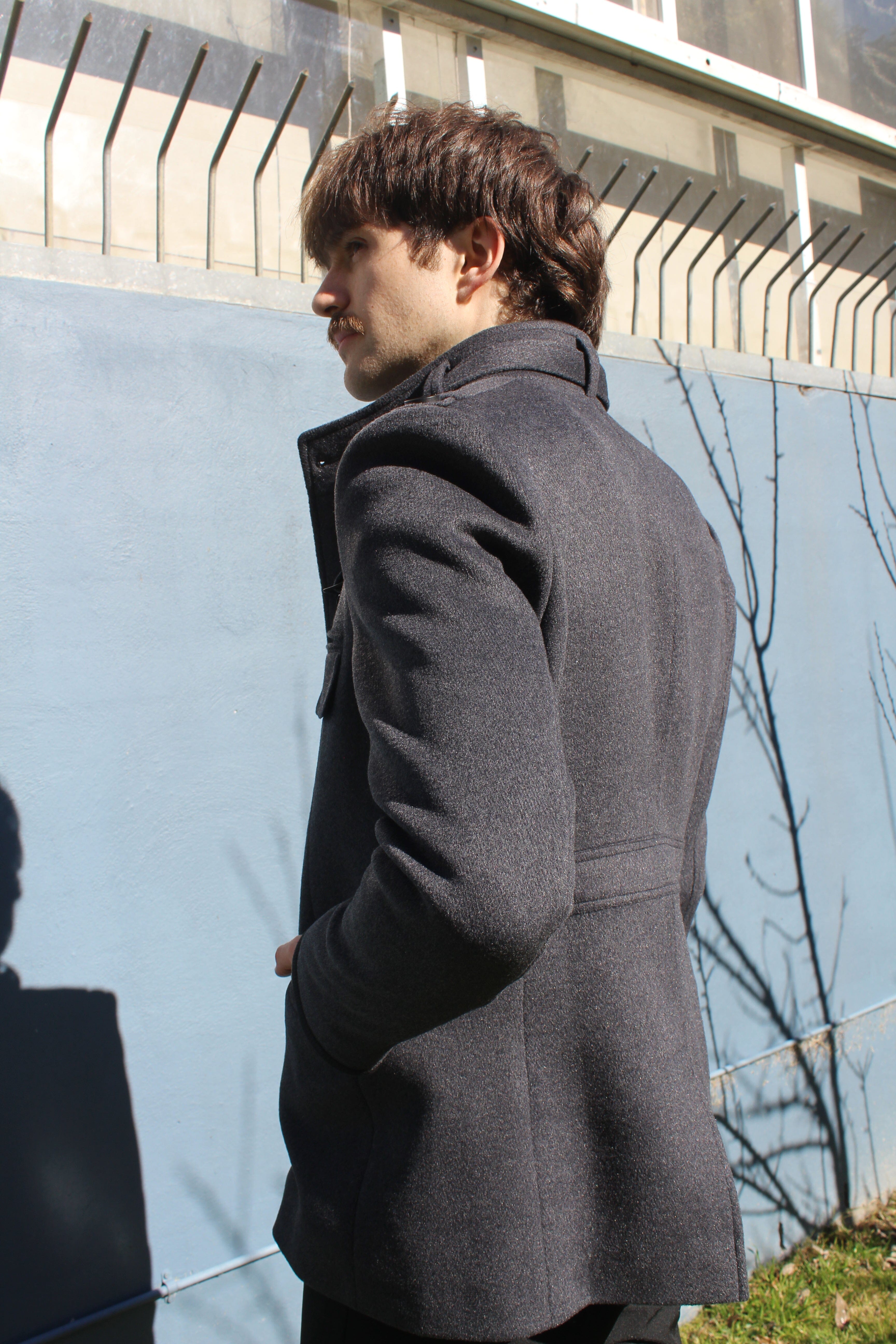 ジャケット・アウター Vintage cashmere blend chester coat BLK ジャケット・アウター Vintage cashmere blend chester coat BLK