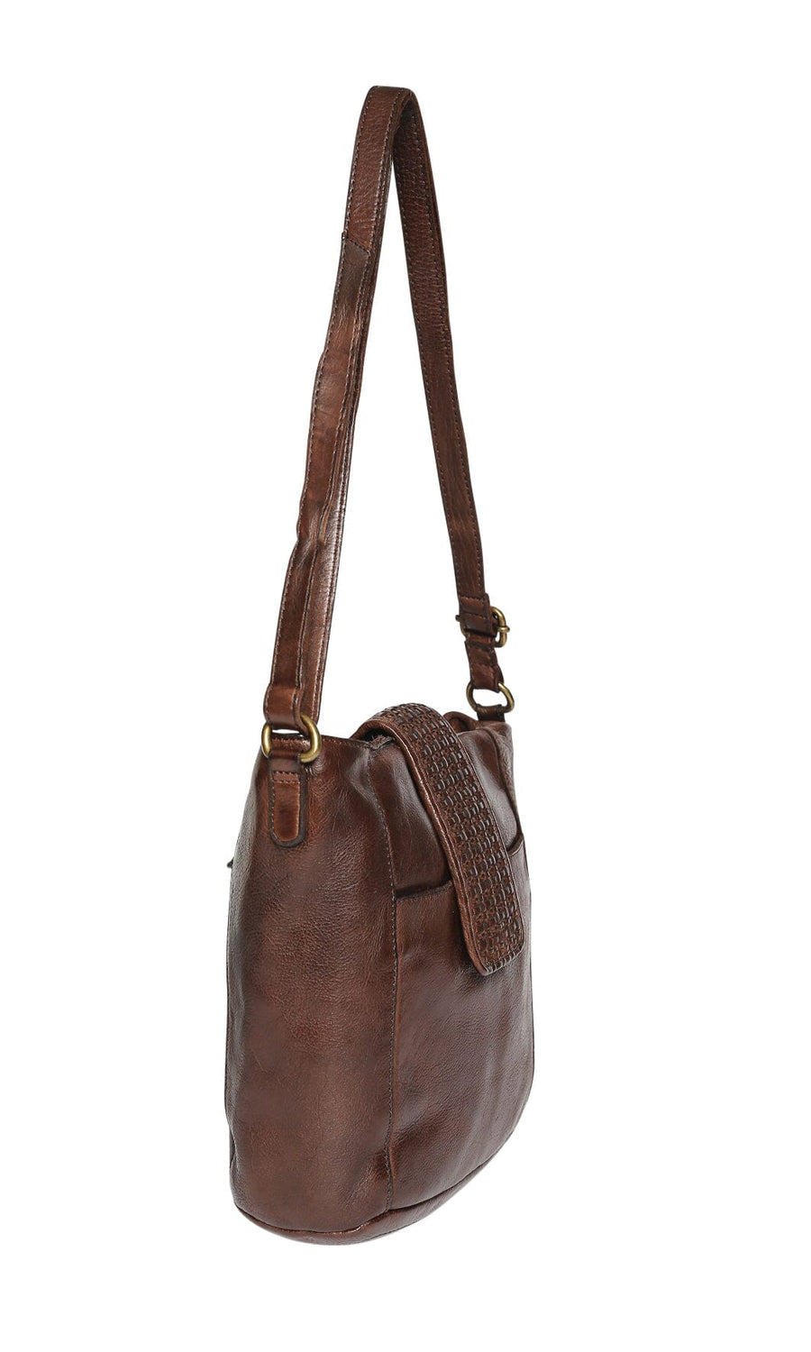 Darana Leather Crossbody Bag - Coffee Wallet Modapelle 