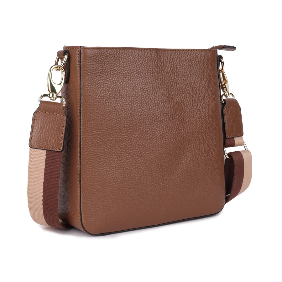 Darwin Leather Bag - Dark Tan Bag Oran 