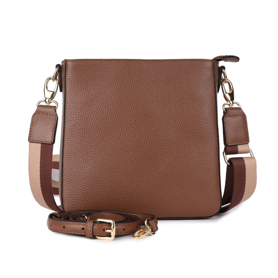 Darwin Leather Bag - Dark Tan Bag Oran 