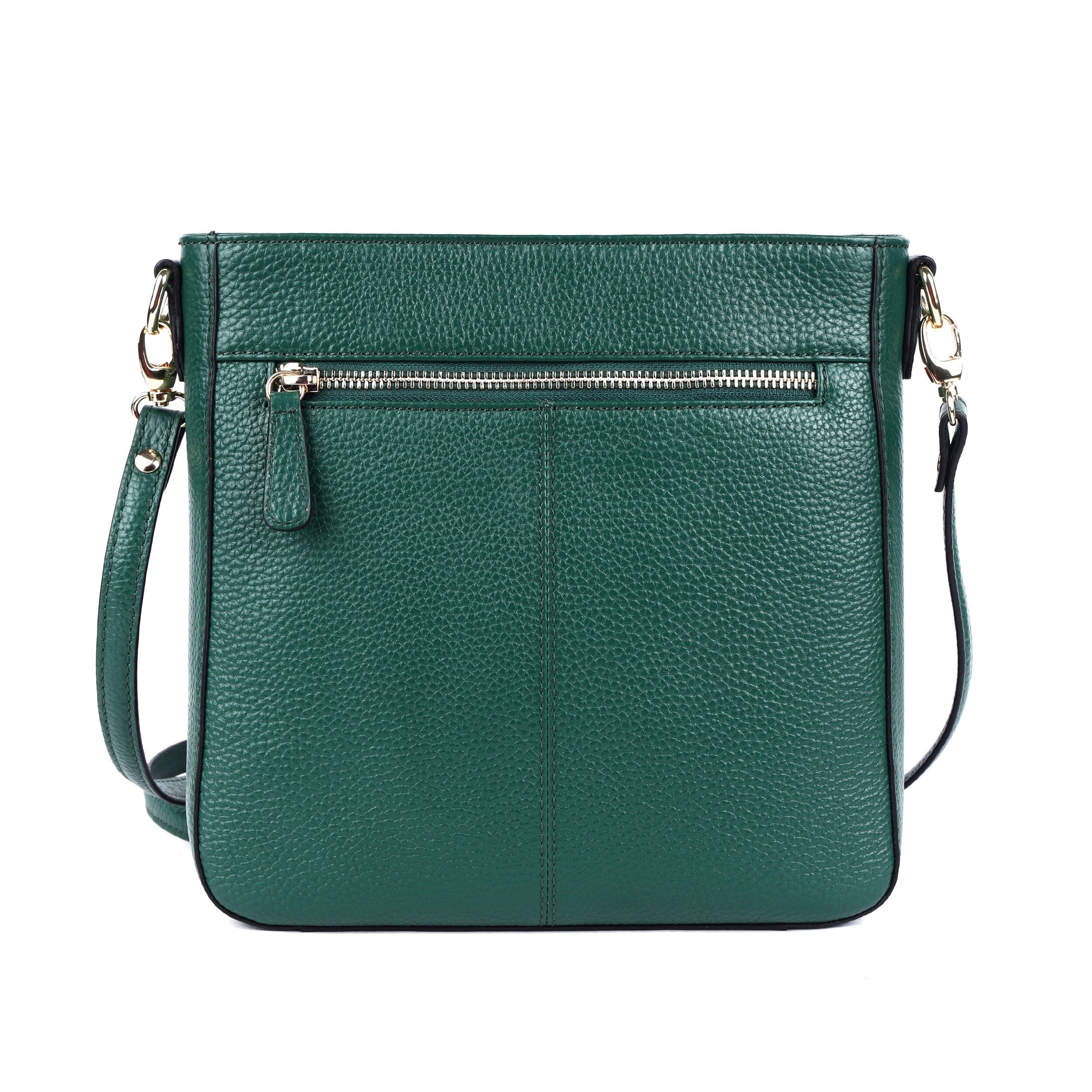 Darwin Leather Bag - Green – Teddy Sinclair