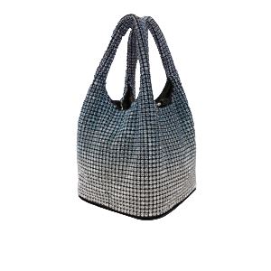 Dolly Crystal Sequinned Handbag Accessories Aidangus Ombre Blue 