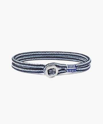 Don Dino Rope Bracelet - Arctic Blue-Slate | Silver Jewellery Antell 