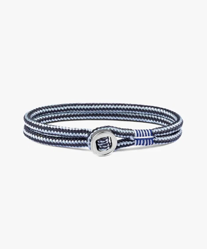 Don Dino Rope Bracelet - Arctic Blue-Slate | Silver Jewellery Antell 