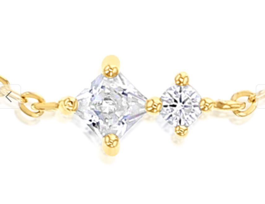 Dreamy 9kt Gold CZ Bracelet Gold jewellery GOLDEN MILE 