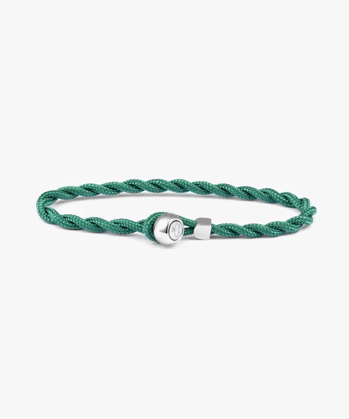 Easy Ed Rope Bracelet Patina Green | Silver Jewellery Antell 