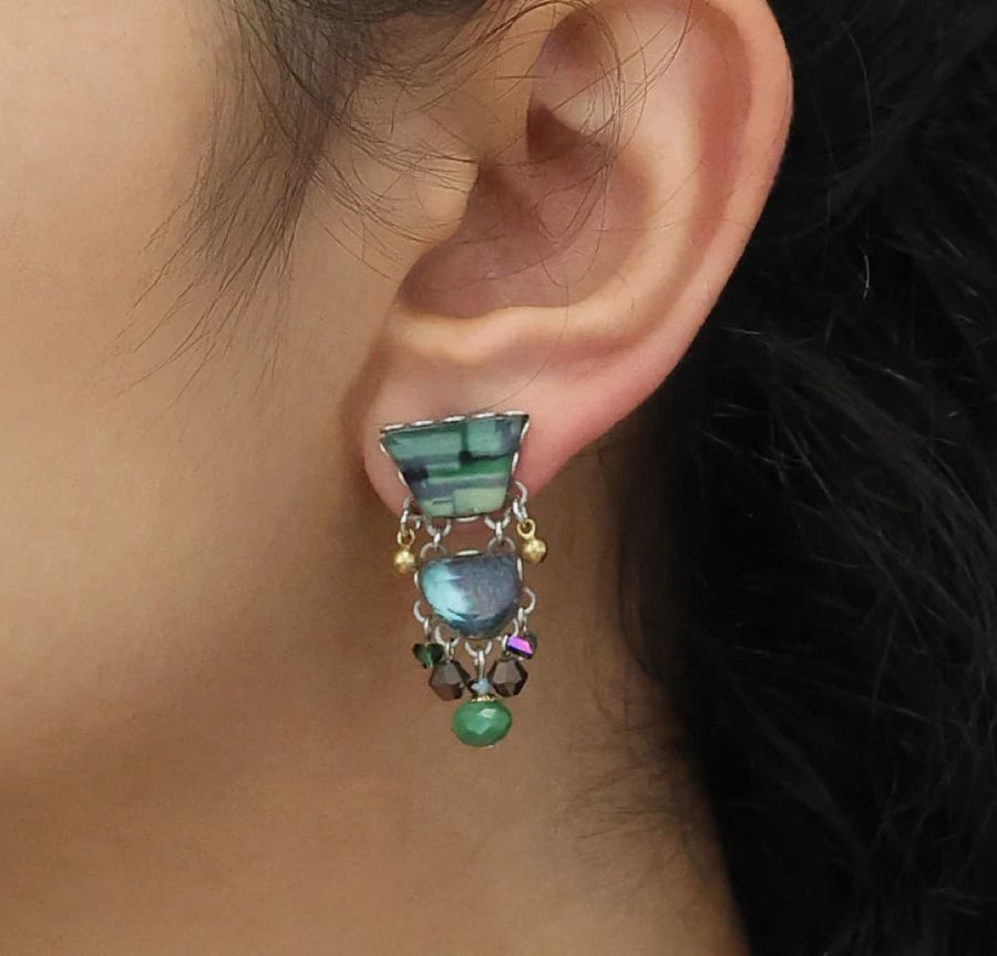 Emerald Elle Earrings Earrings Ayala Bar 