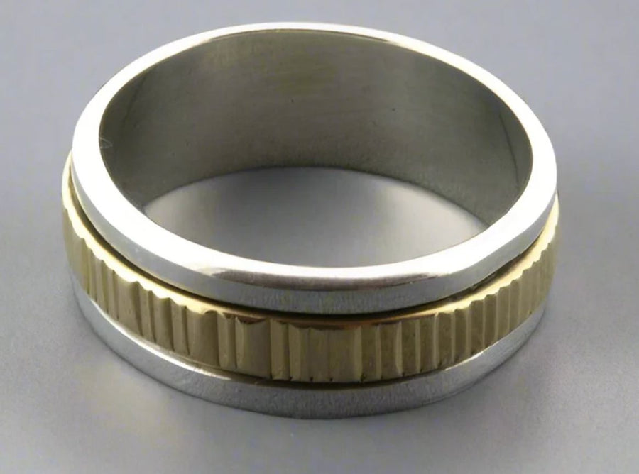 Etched Line Spinner Ring Makers & Providers 