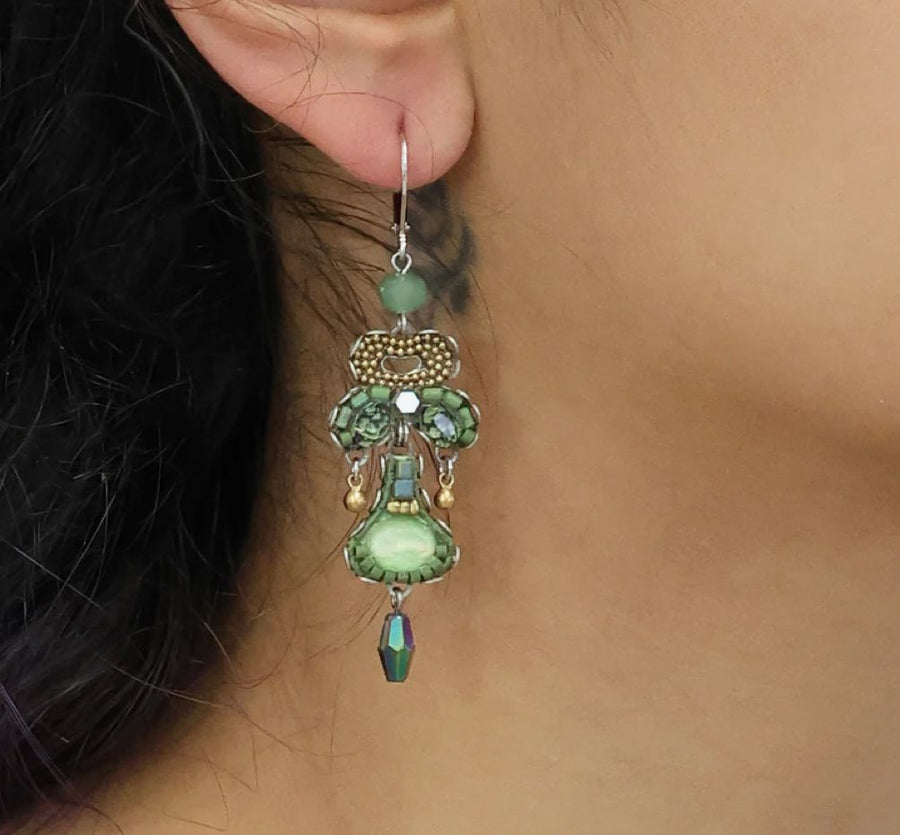 Eucalyptus Elowen Earrings Earrings Ayala Bar 