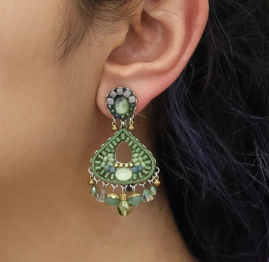 Eucalyptus Flora Earrings Earrings Ayala Bar 