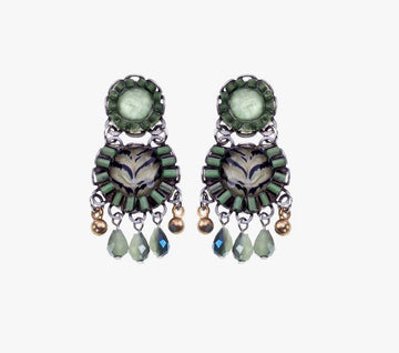 Eucalyptus Florin Earrings Earrings Ayala Bar 