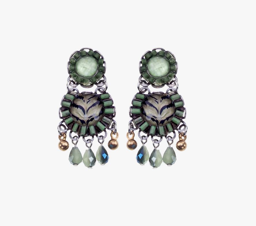 Eucalyptus Florin Earrings Earrings Ayala Bar 