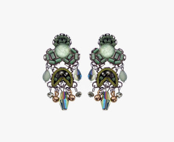Eucalyptus Praelia Earrings Necklace Ayala Bar Post 