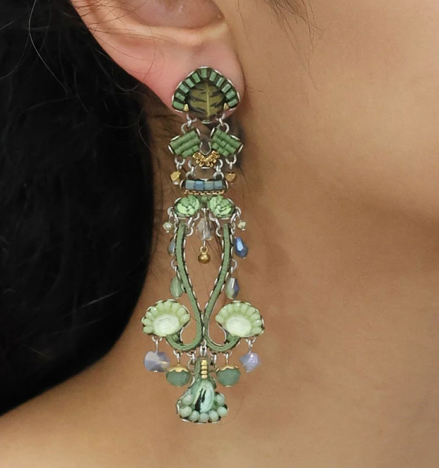 Eucalyptus Savana Earrings Earrings Ayala Bar 